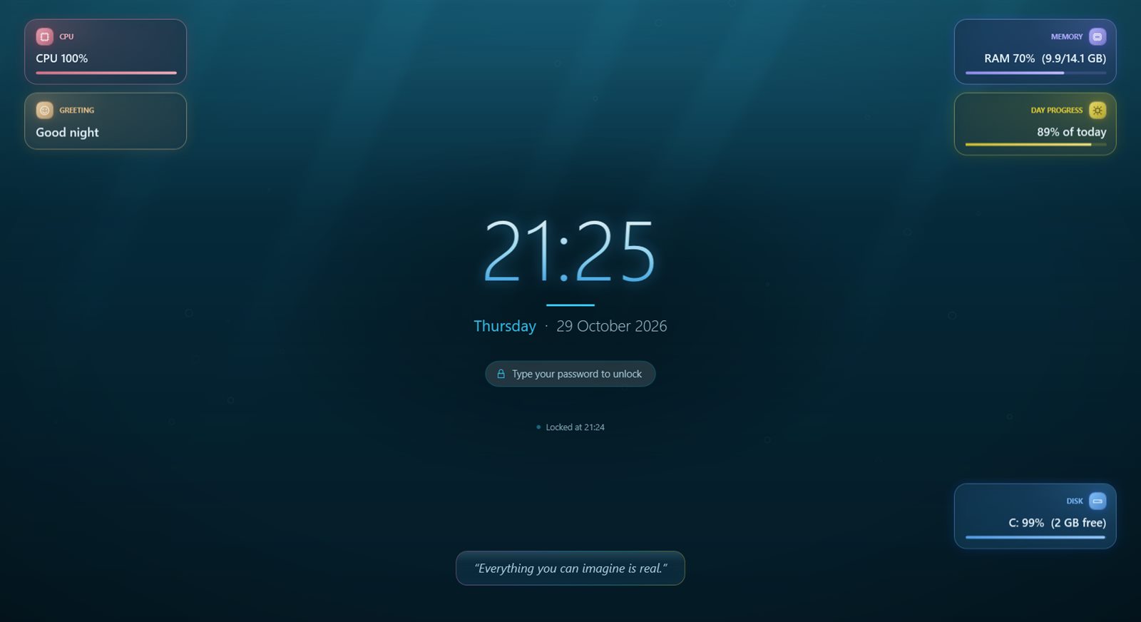 ثيم Ocean